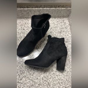 Lane Bryant Black Ankle Boots